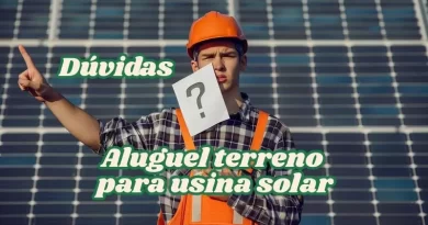 Dúvidas sobre alugue de terras para usina solar