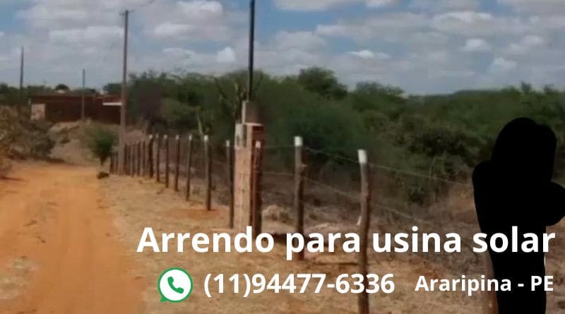 Terreno Araripina-PE para Usina Solar